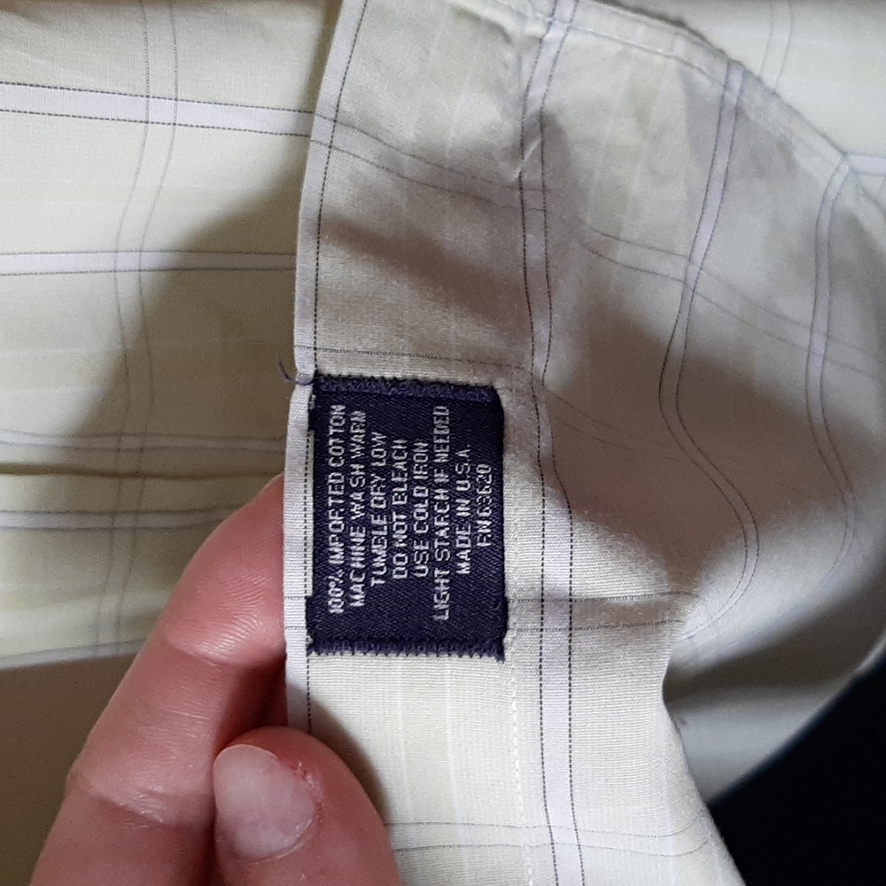 Burberry mens dress shirt - Picture 3 of 5